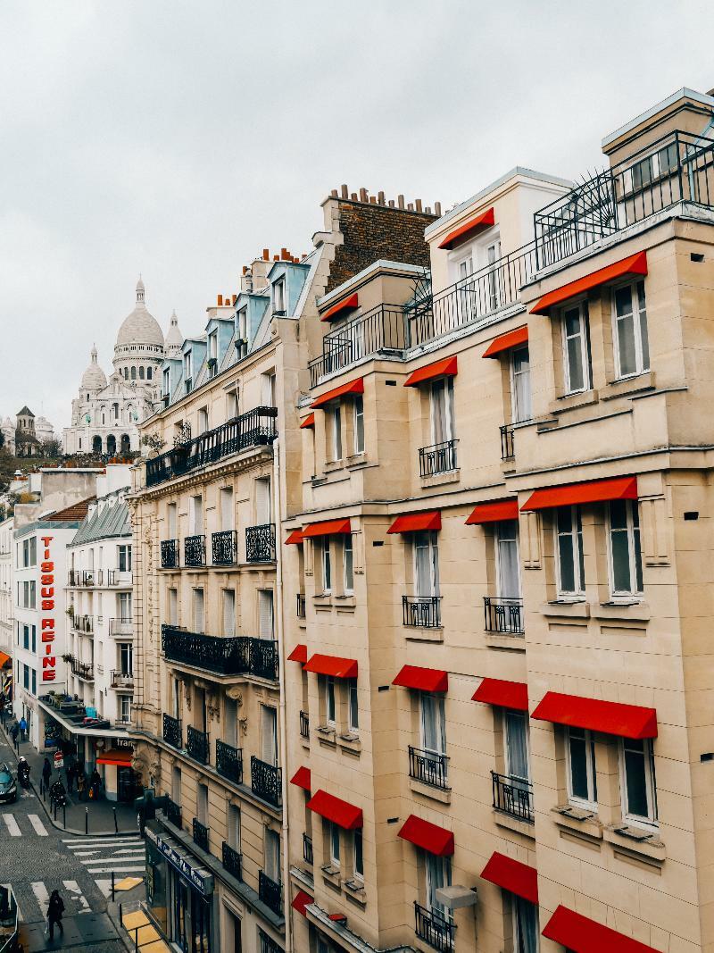 Hotel Luxia Paris Bagian luar foto